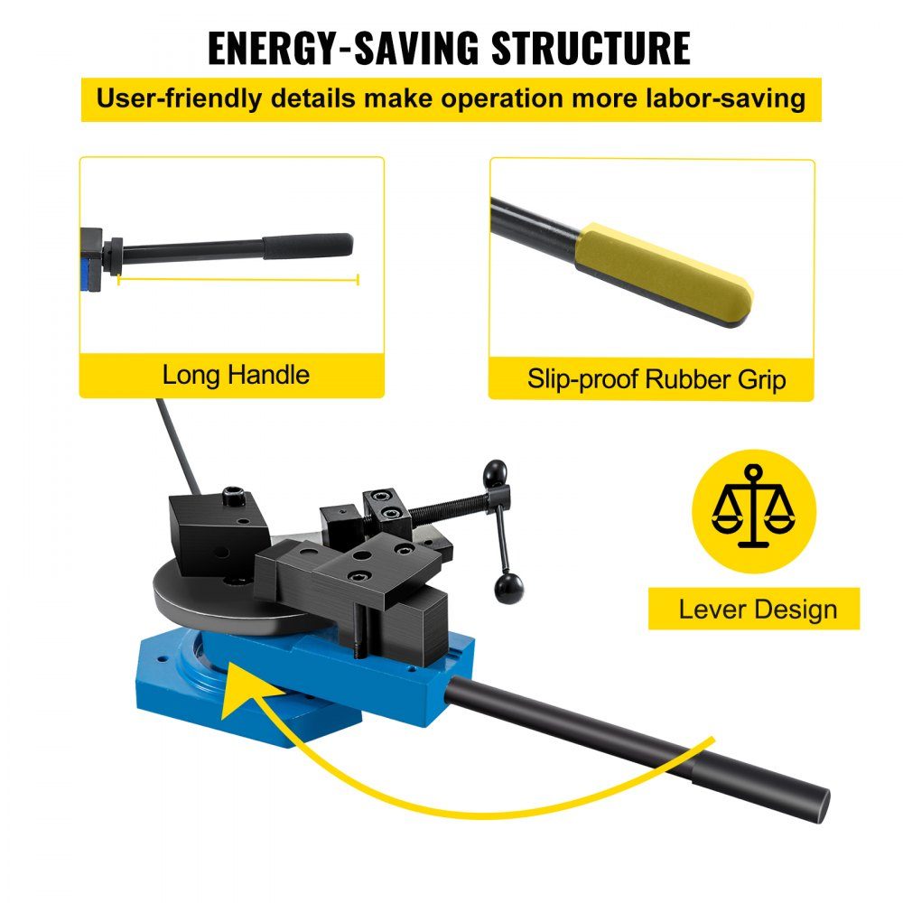 Angle bender SBG-40 angle bender bending machine manual angle bender 25.1 kg angle bender flat steel 30 x 8 mm bending machine manual round steel 15 mm