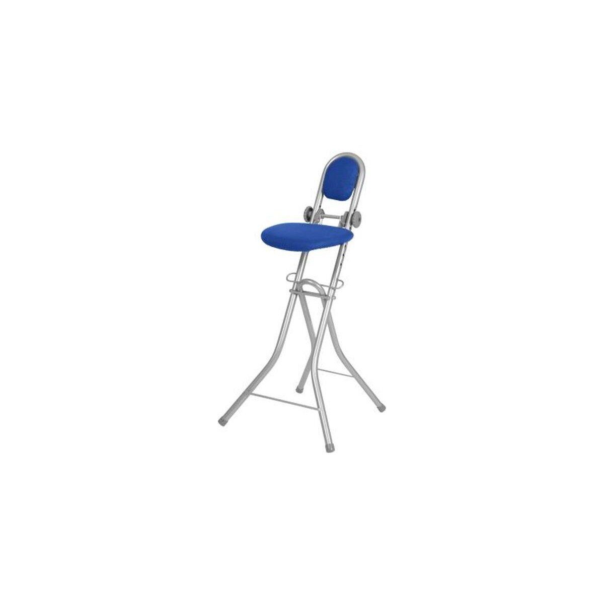 Standing chair, standing seat, stirrup standing aid, standing aid, height adjustable blue