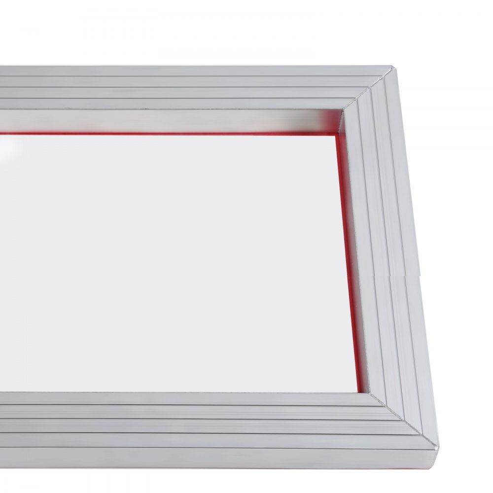 Screen Printing Kit, 6 Pieces Aluminum Screen Printing Frames, 16" x 20" 110 Mesh Screen Printing Frame, High Tension Nylon Net and Sealing Tape for T-Shirts, DIY Printing etc