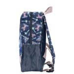 Small navy blue kindergarten backpack from Stitch and Angel – Part No. HT-54372