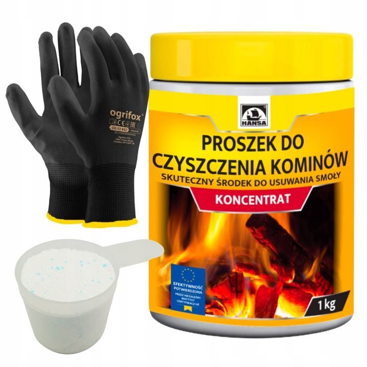 Skuteczny odtłuszczacz do pieców i kominów firmy HANSA® - 1 kg