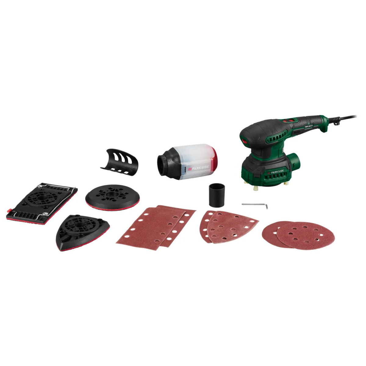 PARKSIDE® 3in1 Multifunktionsschleifer »PMFS 200 C3«