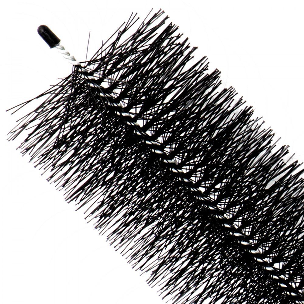 Dachrinnenschutzbürste mit 96,5 cm langen Borsten, 11 cm (Durchmesser), Dachrinnenbürste, Laubschutz, passend für 1/2 Zoll Dachrinnen, Dachrinnenbürste aus verzinktem Stahldraht