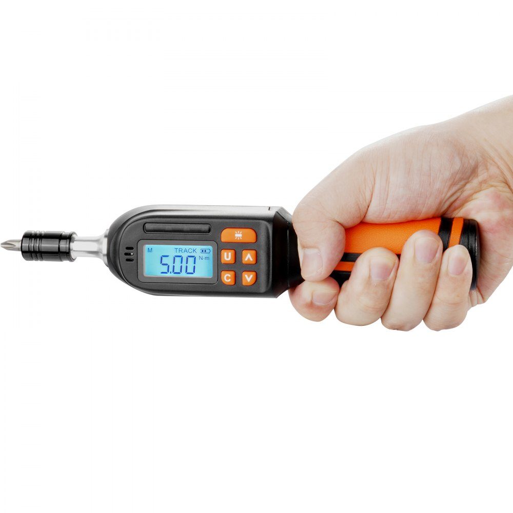 Tournevis dynamométrique numérique 1/4" avec incréments de 0,01 Nm