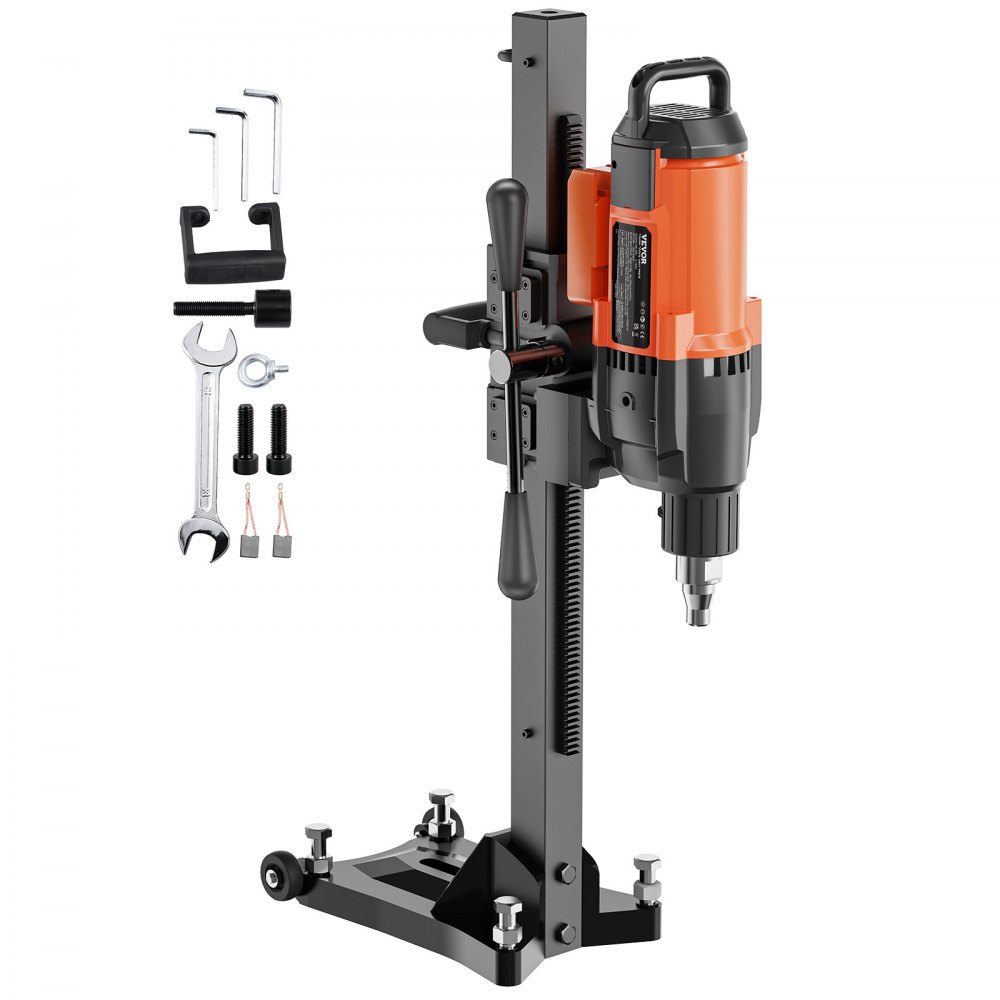 Diamantboorsysteem 3200 W diamantkernboor kernboormachine 0-750 rpm kernboormachine, 26 cm magneetboormachine geschikt voor het boren van gewapend beton, marmer etc Diamantboorsysteem 3200 W diamantkernboor kernboormachine 0-750 rpm kernboormachine, 26 cm magneetboormachine geschikt voor het boren van gewapend beton, marmer etc