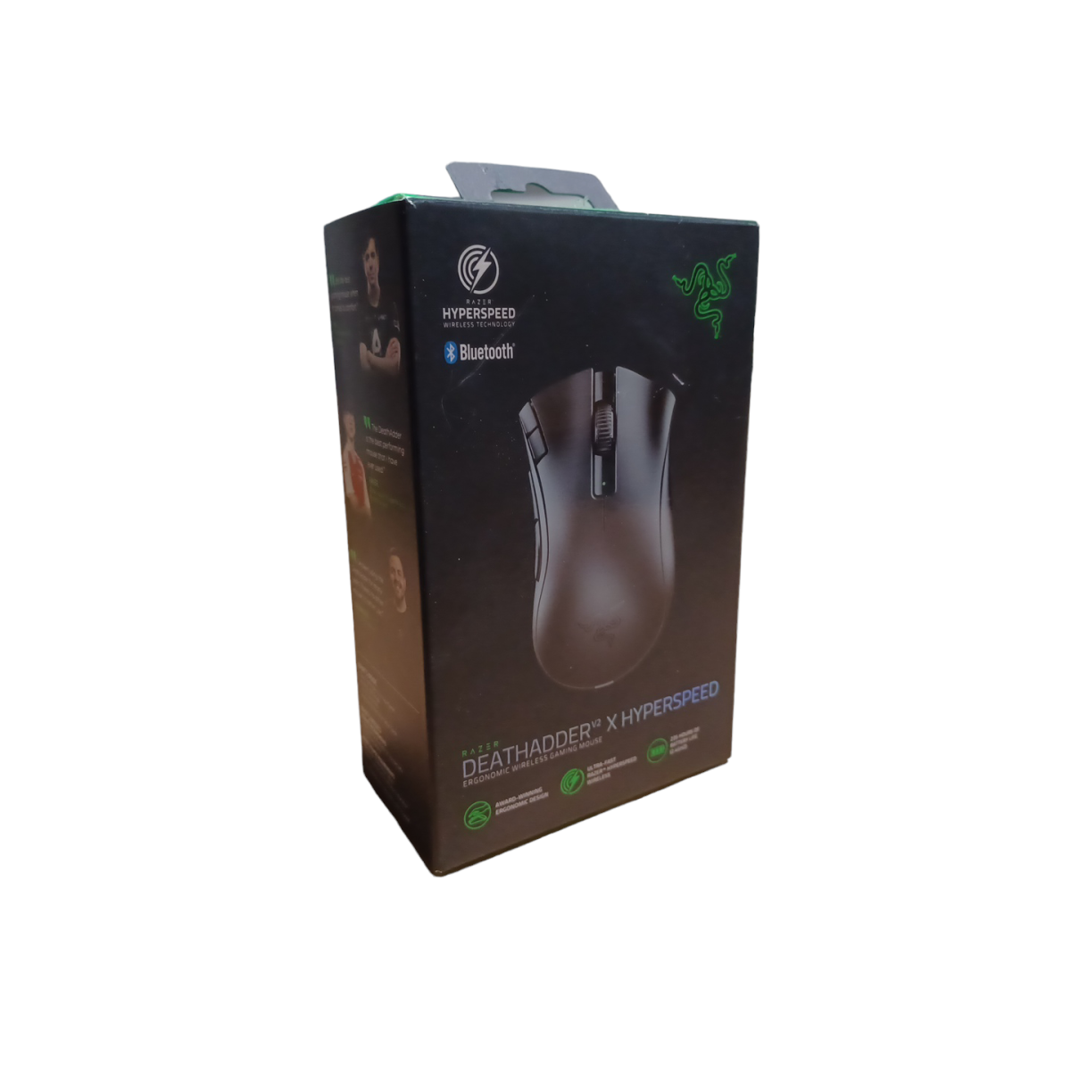 Razer DeathAdder V2 X Hyperspeed - Ergonomic Wireless Gaming Mouse for PC / Mac, black