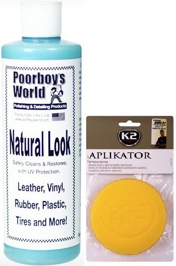POORBOY'S NATURAL LOOK DRESSING 473ML+APLICATOR - Part No. HT-50789