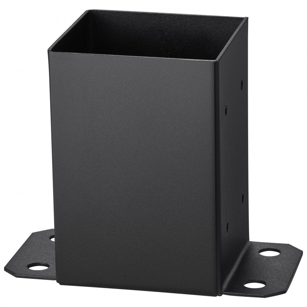 4x4 paalsteunen 10 stuks, binnenmaat 91,44 x 91,44 mm paalsteunen, robuuste gepoedercoate paalankers, matzwarte houten paalsteunen voor tuinpaviljoen, terrasleuning, terrasbodemplaat 4x4 paalsteunen 10 stuks, binnenmaat 91,44 x 91,44 mm paalsteunen, robuuste gepoedercoate paalankers, matzwarte houten paalsteunen voor tuinpaviljoen, terrasleuning, terrasbodemplaat