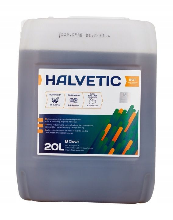 Halvetic 180 SL Glyphosate 20L for all weeds weed weed killer