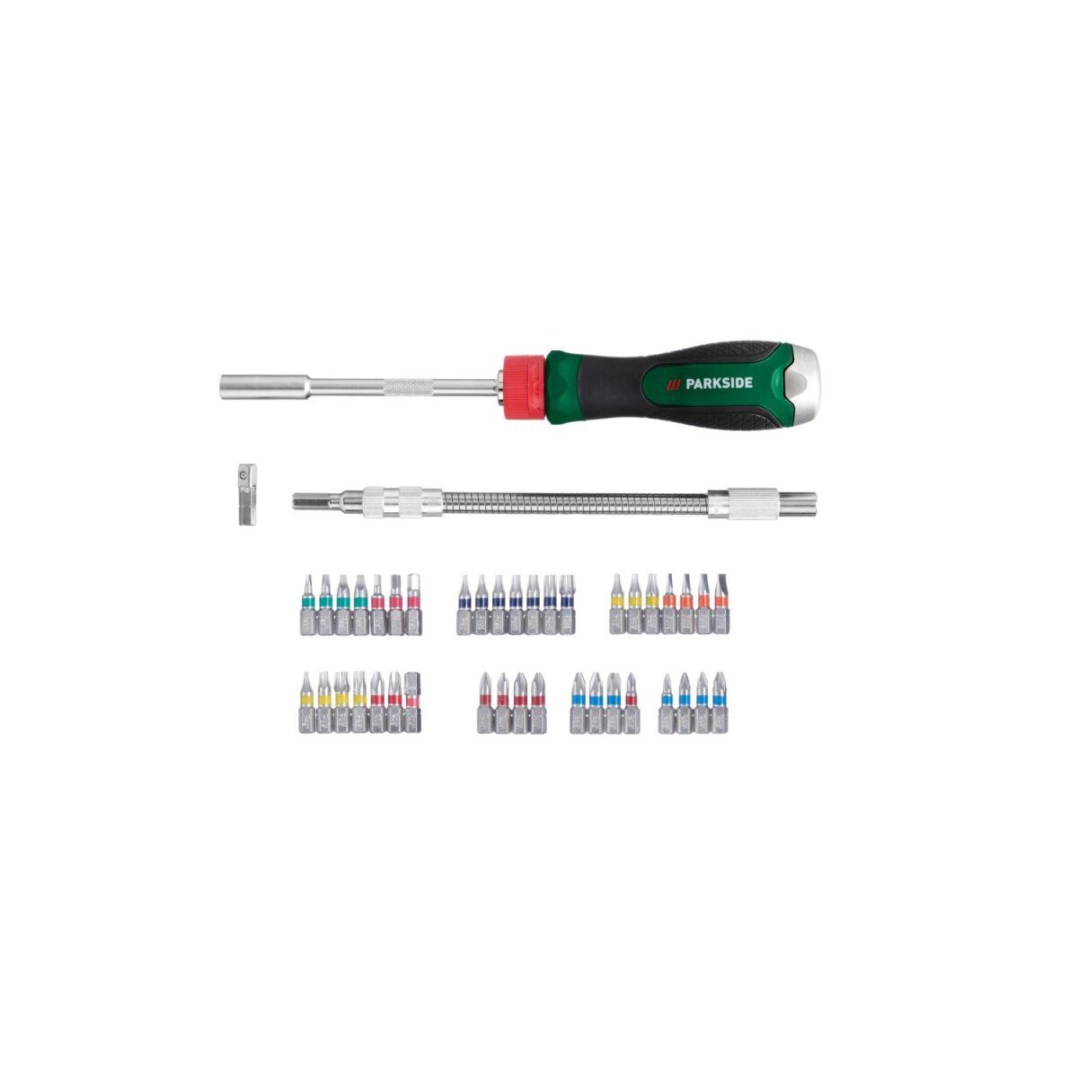 PARKSIDE® 43 Piece Ratchet Screwdriver Bit Set