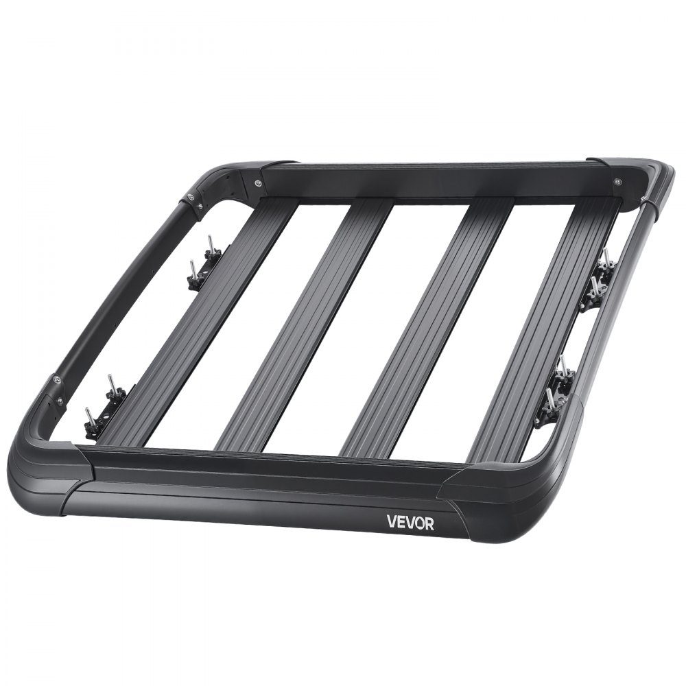 Dachträgerkorb Autodachkorb (1216 x 1020 x 142 mm) Universeller Dachträger aus rostfreiem legiertem Stahl (68 kg maximale Tragfähigkeit), Autodachträger für SUV-LKWs