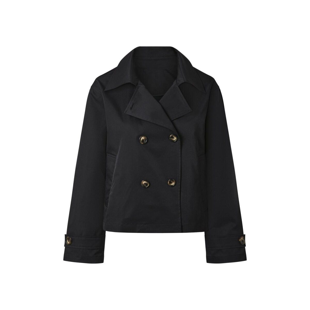 esmara® Damen-Trenchjacke, 44, schwarz