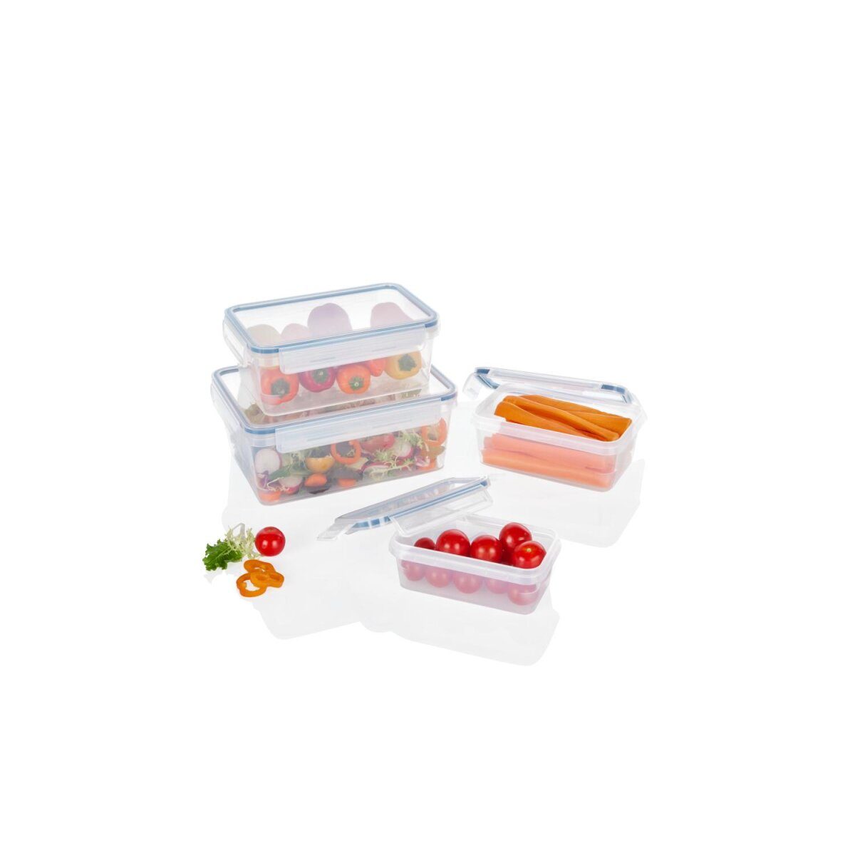 LIVARNO Home ensemble de récipients de conservation des aliments, 13 pièces, sans BPA