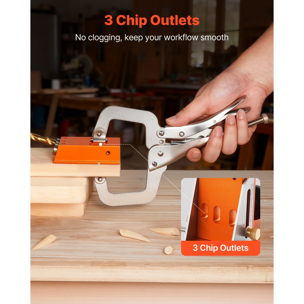 Pocket Hole Jig Kit Pocket Hole Jig Kit 12.7-38.1mm Jig Pocket Hole System with Tool Case C Clamp Step Drill Hex Wrench Drill Stop Ring Square Drive Bit Pocket Hole Jig Kit Pocket Hole Jig Kit 12.7-38.1mm Jig Pocket Hole System with Tool Case C Clamp Step Drill Hex Wrench Drill Stop Ring Square Drive Bit