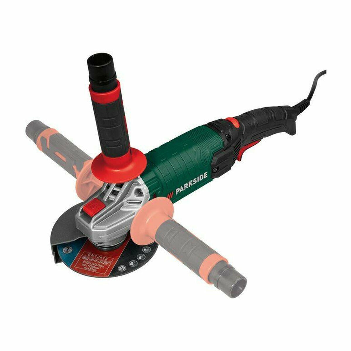PARKSIDE® angle grinder »PWS 125«, 1200 watts
