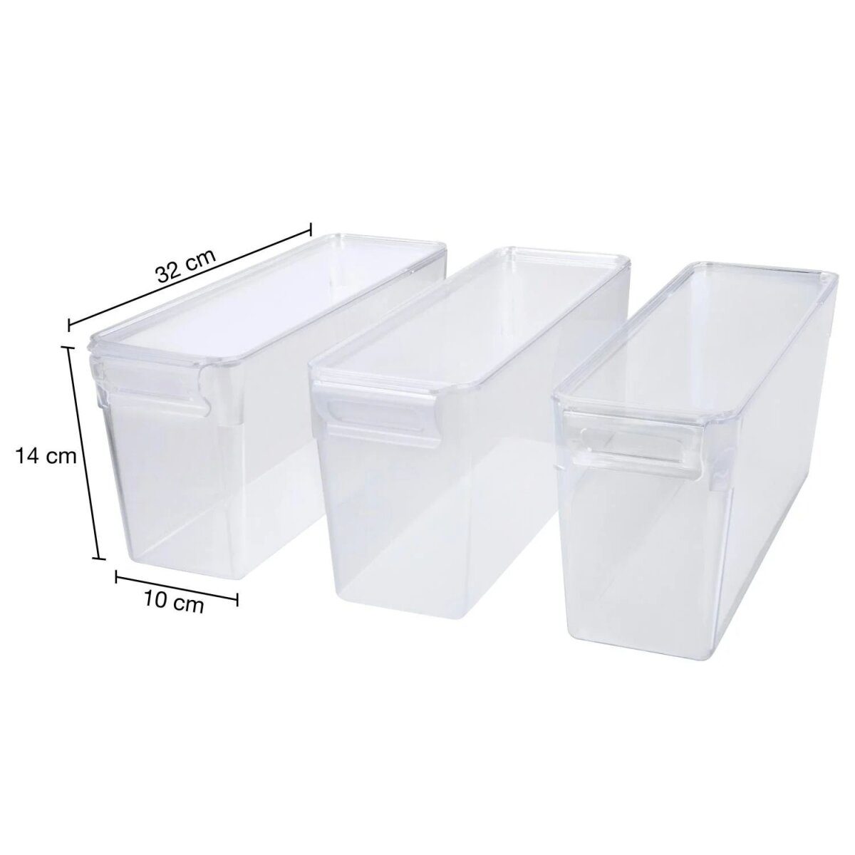 SILVERCREST® Kühlschrank-Organizer-Set, 3,4 L, mit Deckel