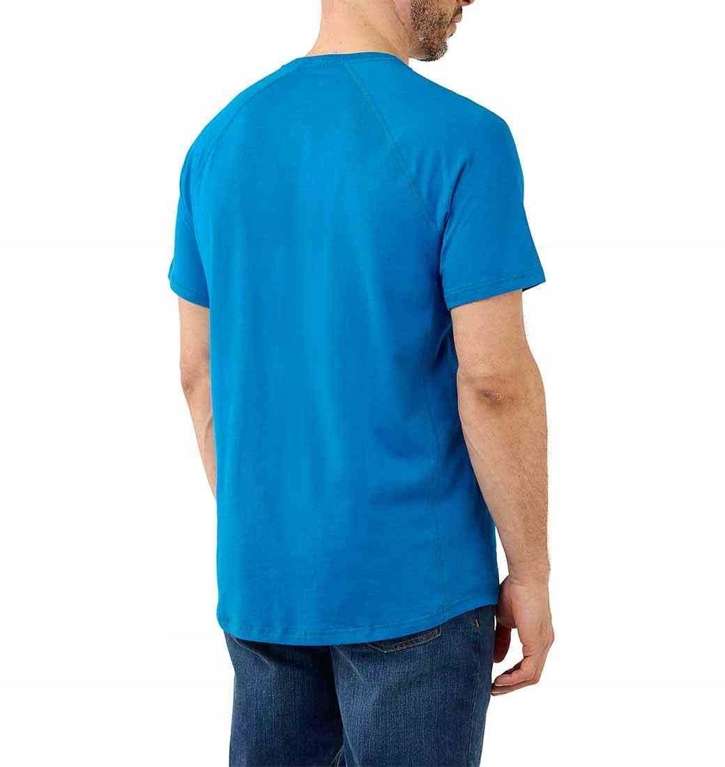 Carhartt Heren T-shirt Werkkleding Werkshirt met korte mouwen Zwaargewicht zak Carbon