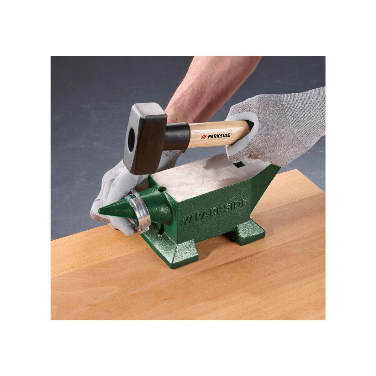 PARKSIDE® Schmiede-Amboss, polierte Ambossbahn