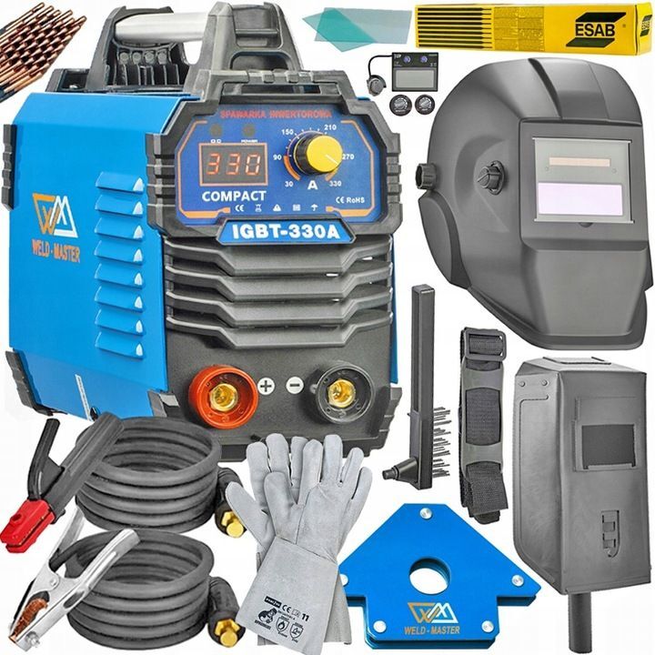SOUDEUR INVERTER TIG Professionnel 330A + KIT Kit de Démarrage Soudeur SOUDEUR INVERTER TIG Professionnel 330A + KIT Kit de Démarrage Soudeur