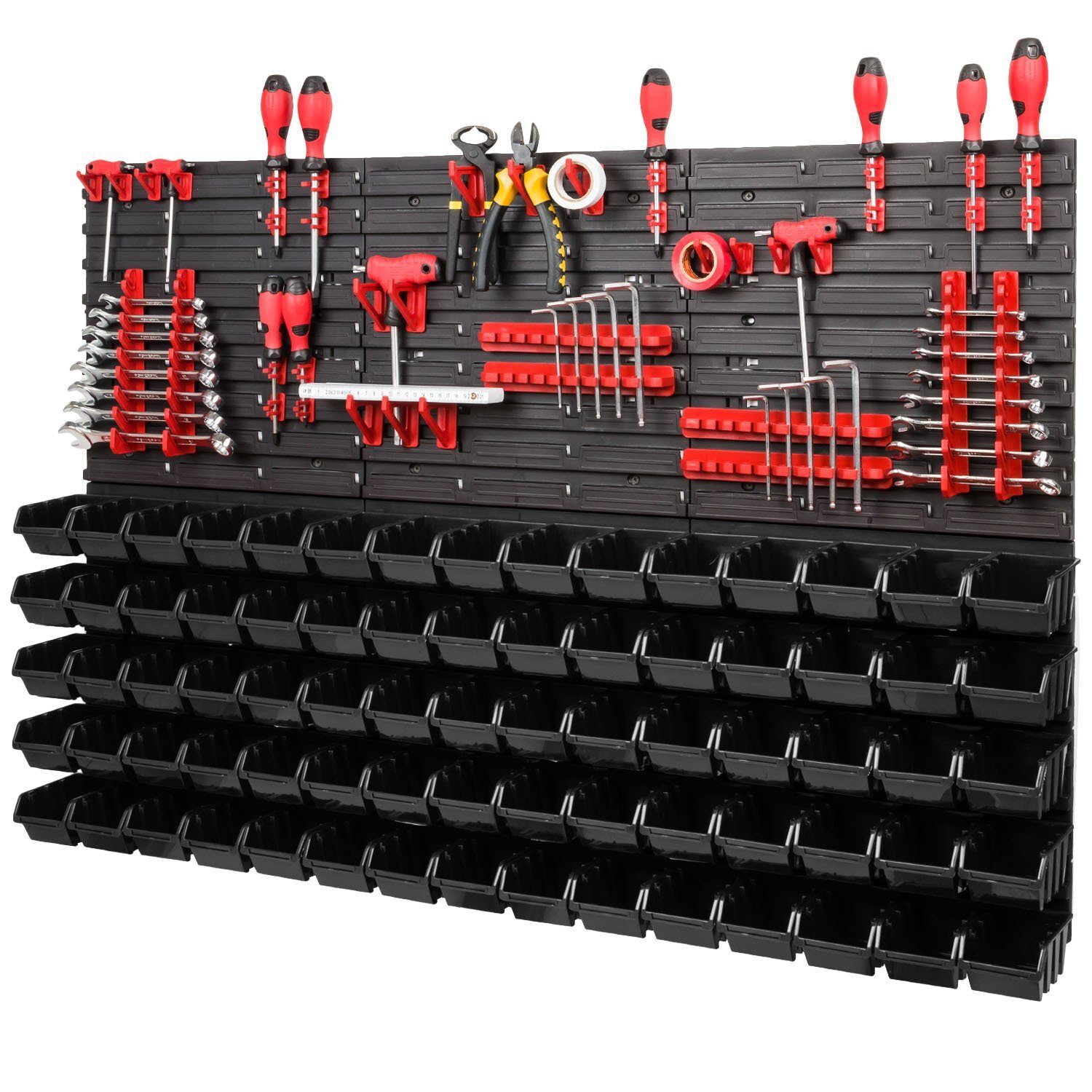 *BESTSELLER* Tool wall set Tool holder with perforated wall storage system Tool perforated wall wall shelf Workshop shelf set