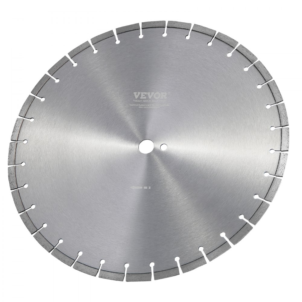 Diamond saw blade concrete saw blade 45 cm for wet or dry work, 12 mm diamond segment saw blade with flat teeth, center hole diameter 25.4 mm, for concrete, cement boards, tiles, bricks Diamond saw blade concrete saw blade 45 cm for wet or dry work, 12 mm diamond segment saw blade with flat teeth, center hole diameter 25.4 mm, for concrete, cement boards, tiles, bricks