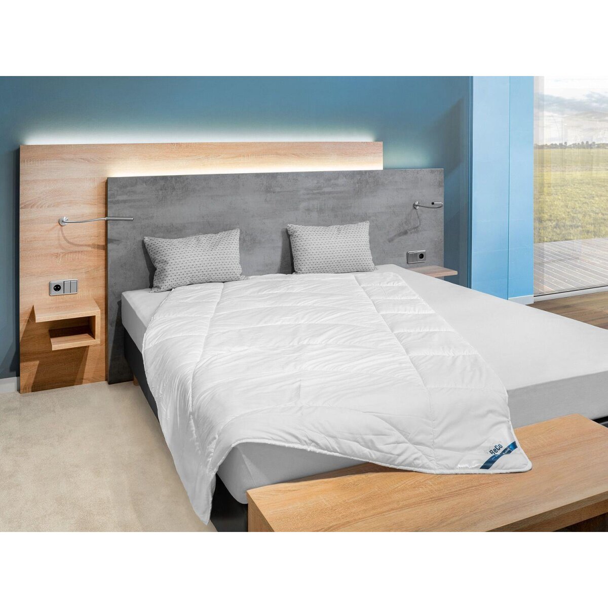 All-season duvet blanket 155 x 220 cm Medibett Cotton Soft BeCo All-season duvet blanket 155 x 220 cm Medibett Cotton Soft BeCo