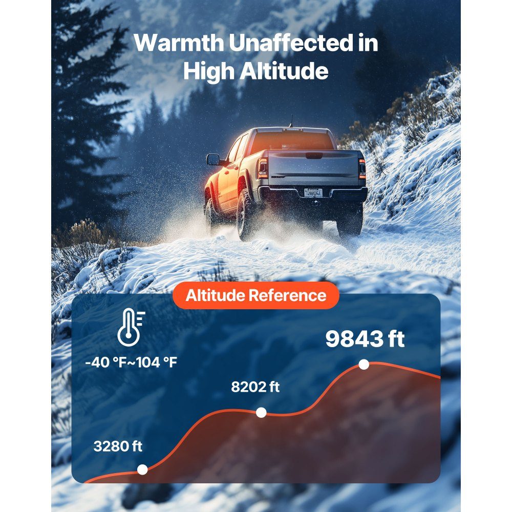 Diesel luchtverwarmer bijverwarming 12-24V 5-8KW, snel verwarmende luchtverwarmer met afstandsbediening & digitaal kleurendisplay & 10L brandstoftank, laag geluidsniveau, voor camper, vrachtwagen, boottrailer
