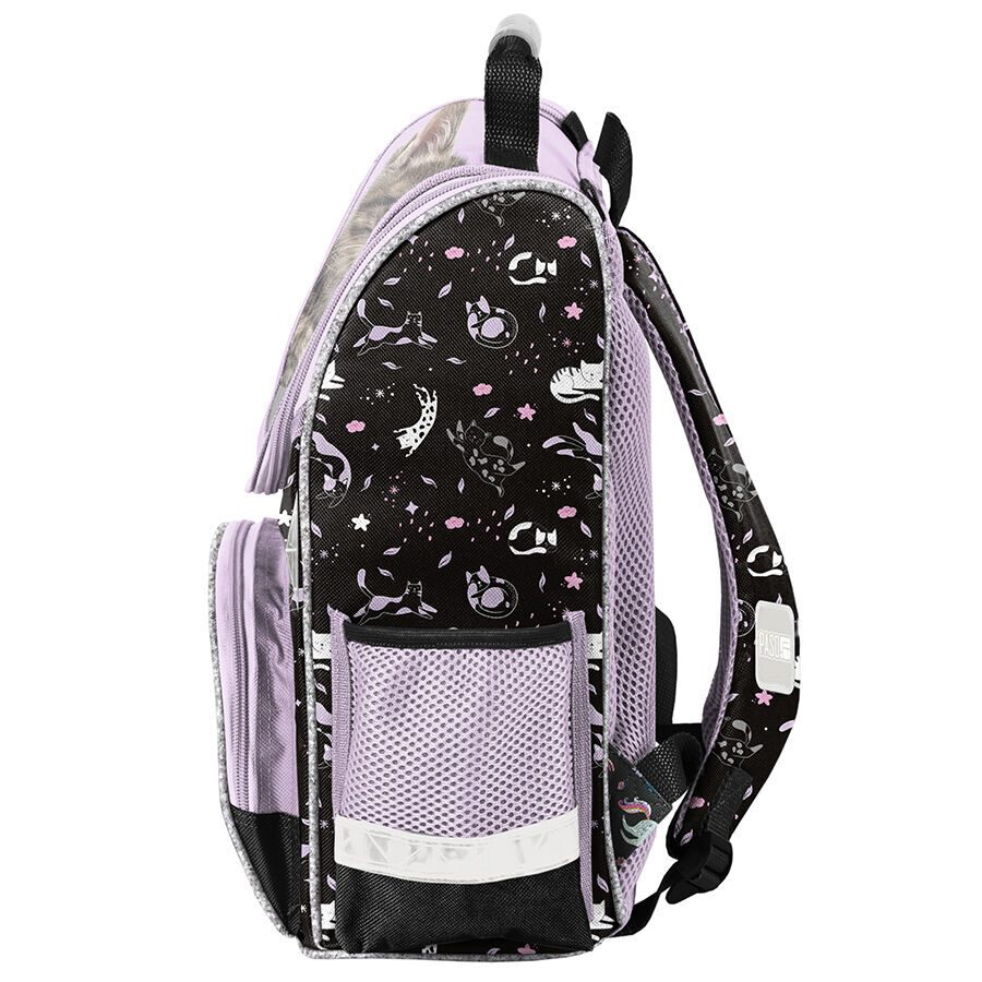 Striped school bag “Cat Kotek”.