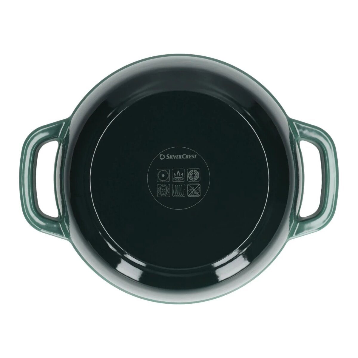 Marmite en fonte premium SILVERCREST® 22 cm / 2,8 litres avec système goutte à goutte