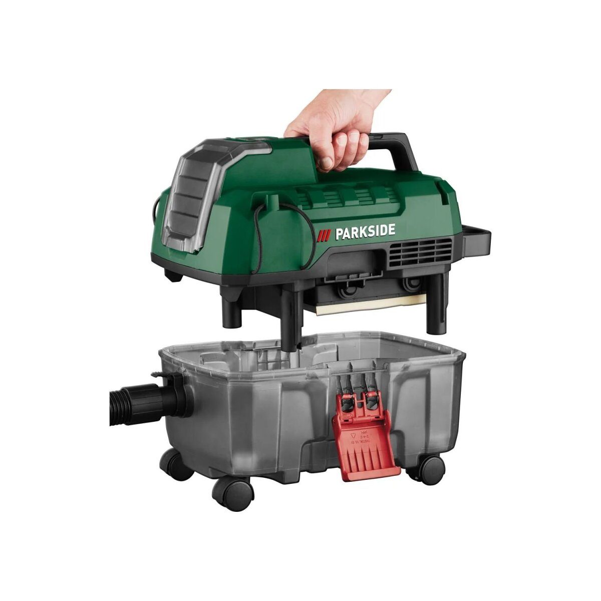 Aspirateur eau et poussière sans fil PARKSIDE® 20 V PAWD 20-Li A1, sans batterie ni chargeur