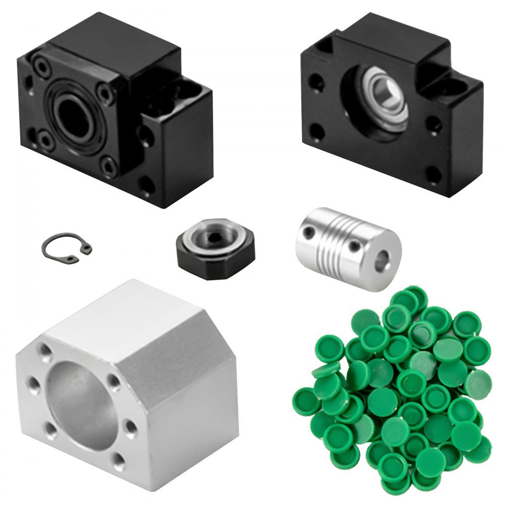 Linearführung HGR 20-1700 mm Linearschiene mit 4 Stück Gleitblock-Kugelumlaufspindel-Führungsschiene für 3D-Drucker-CNC-Maschine