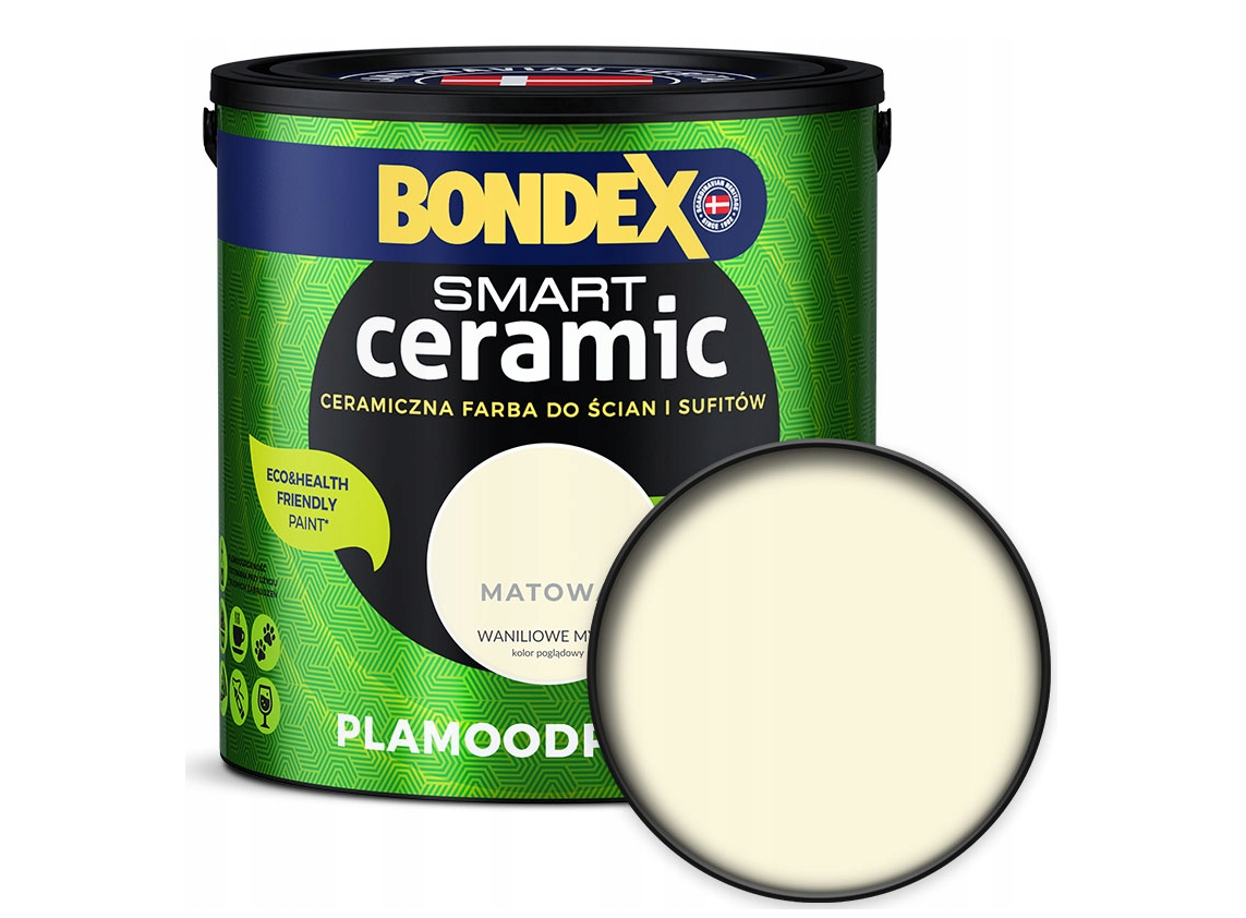 Peinture murale céramique Bondex 2,5 l vanille mate Peinture murale céramique Bondex 2,5 l vanille mate
