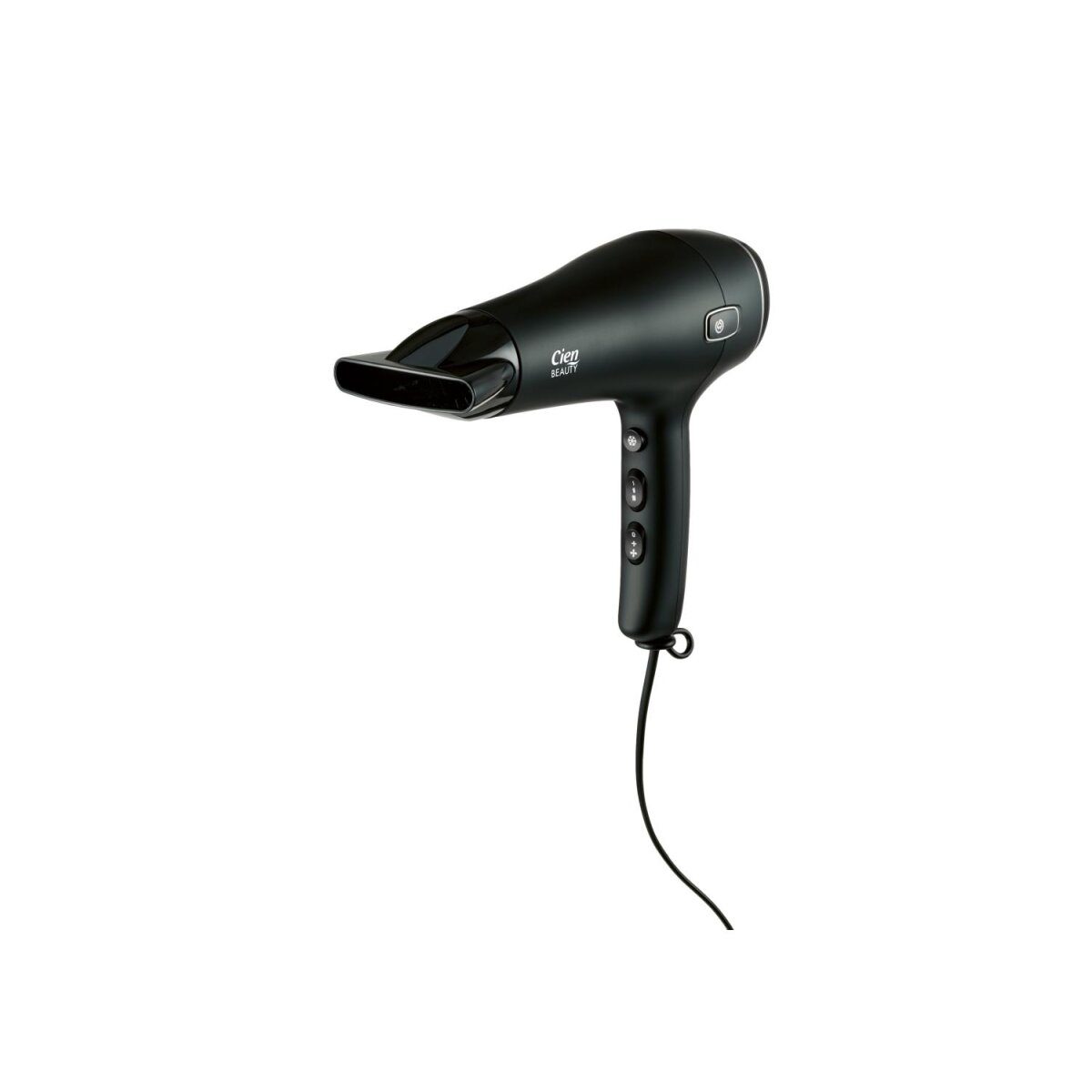 CIEN BEAUTY haardroger, »CBHTK 2000 A1« met kabeloprolfunctie (zwart)