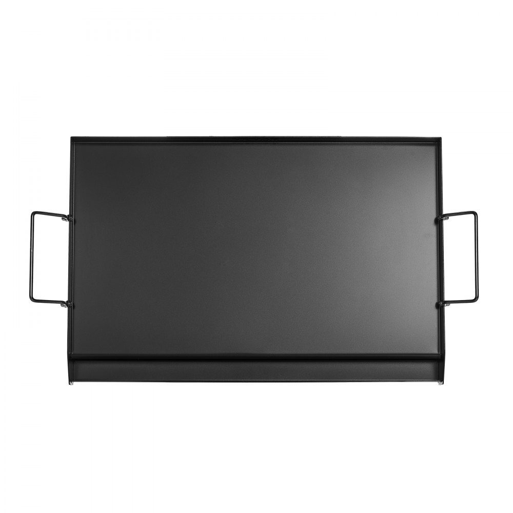 Grill Plate Grill Pan Carbon Steel Universal Rectangular Plate (605x360mm) with Flat Top Gas Grill Grill Plate for BBQ Grill Teppanyaki Portable Family Cookware with Handle