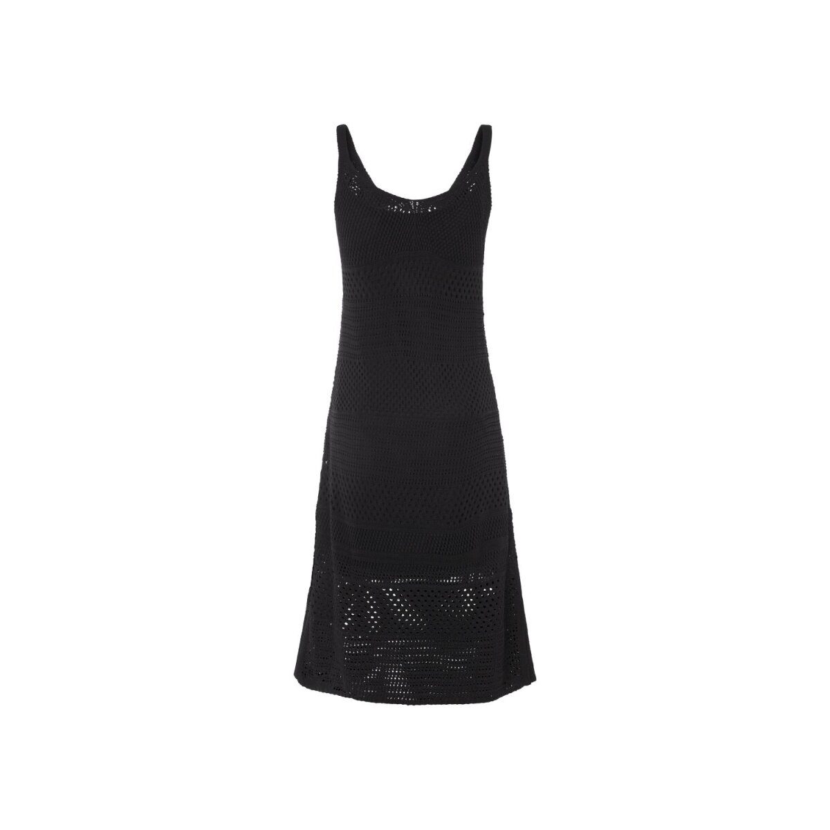 esmara® midi-jurk voor dames, M, zwart