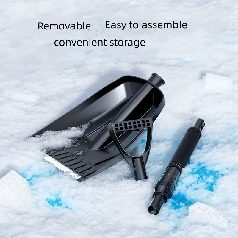 Heavy duty removable snow shovel for cars - perfect snow removal in winter
