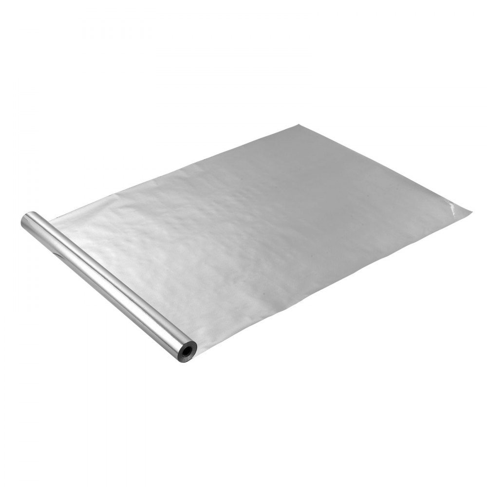Insulation Film 0.15mm Insulation Film Reflective Film 28x4ft Double Reflective Aluminum Foil Thermal Insulation Thermal Foil Thermal Insulation Roll for Windows RV Roofs