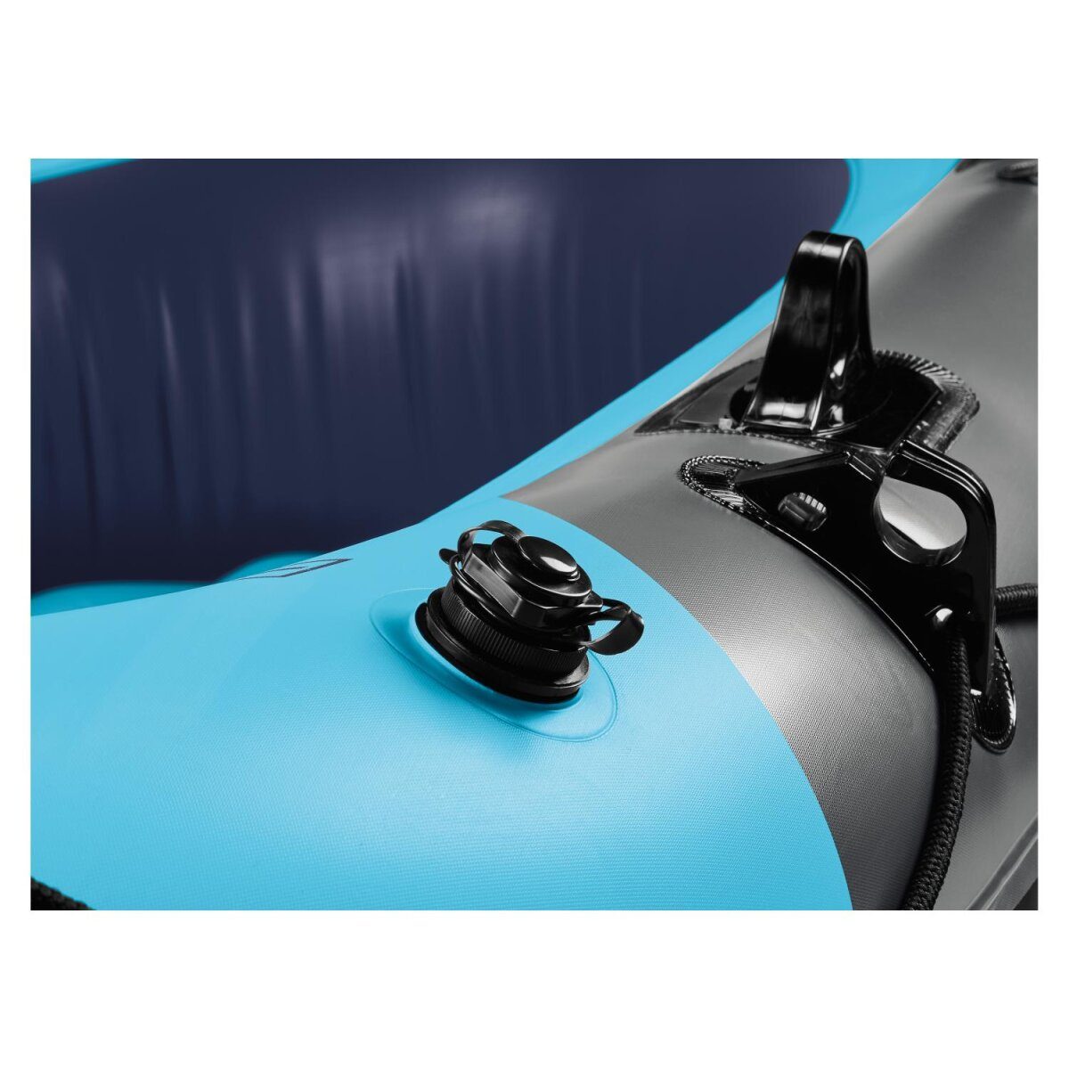 CRIVIT Schlauchboot, mit umlaufender Sicherheitsschnur, blau