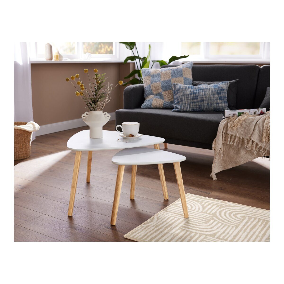 LIVARNO HOME side table set, 2 pieces