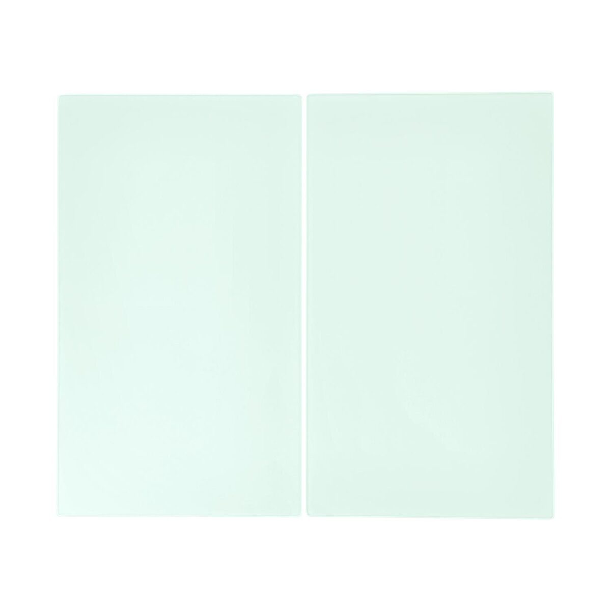 SILVERCREST® glazen kachelafdekplaten, 2 stuks