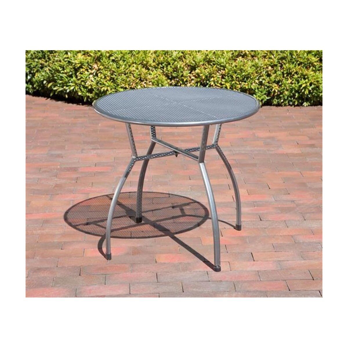 greemotion »Toulouse« Gartentisch, Ø 80 cm, grau