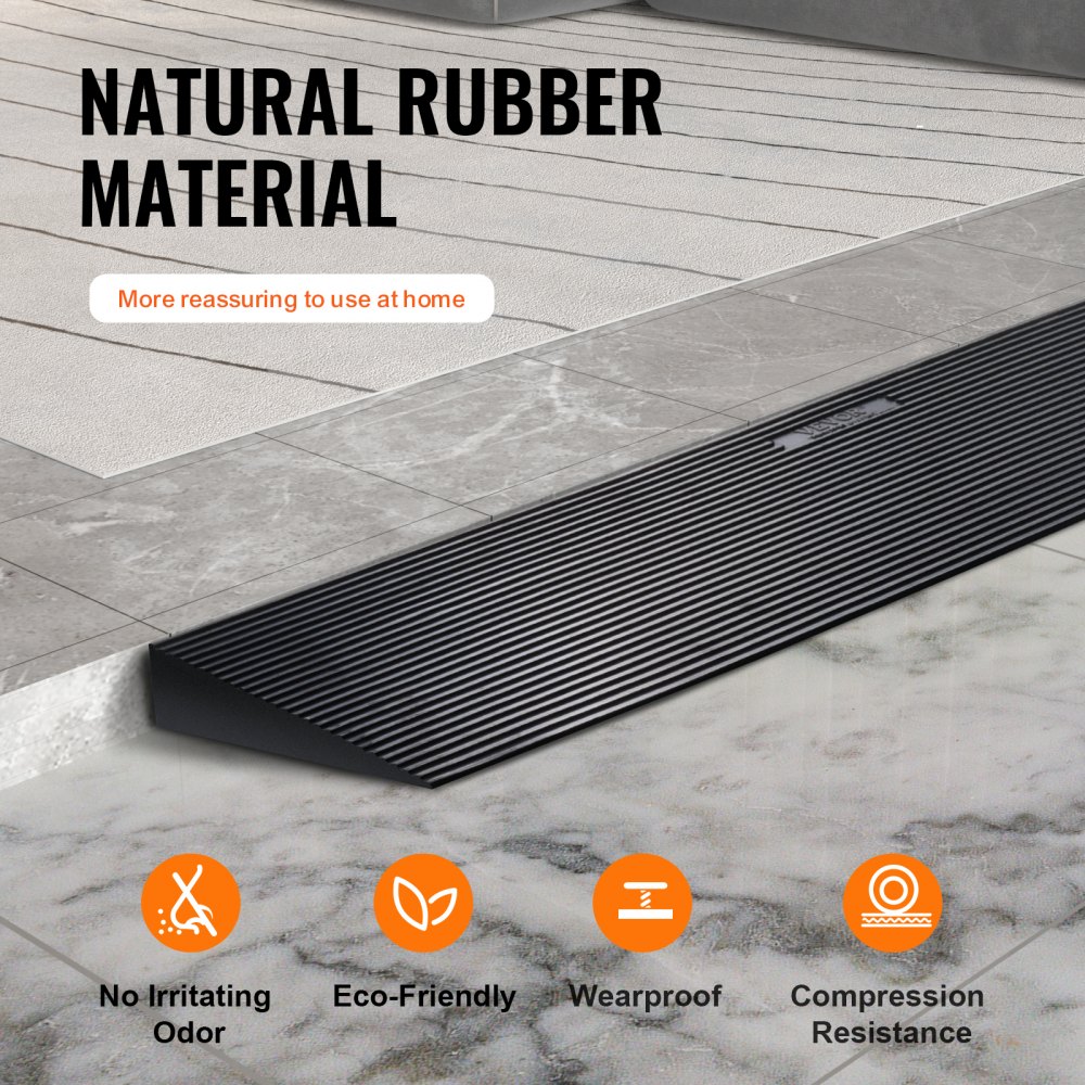 Drempelhelling massief rubberen deur drempelramp Max. draagvermogen tot 15 ton Stoepramp 90x20x4cm Rolstoelhelling met dubbelzijdig plakband Oprijhelling Rubberen oprijplaat Zelfs voor snijden Drempelhelling massief rubberen deur drempelramp Max. draagvermogen tot 15 ton Stoepramp 90x20x4cm Rolstoelhelling met dubbelzijdig plakband Oprijhelling Rubberen oprijplaat Zelfs voor snijden