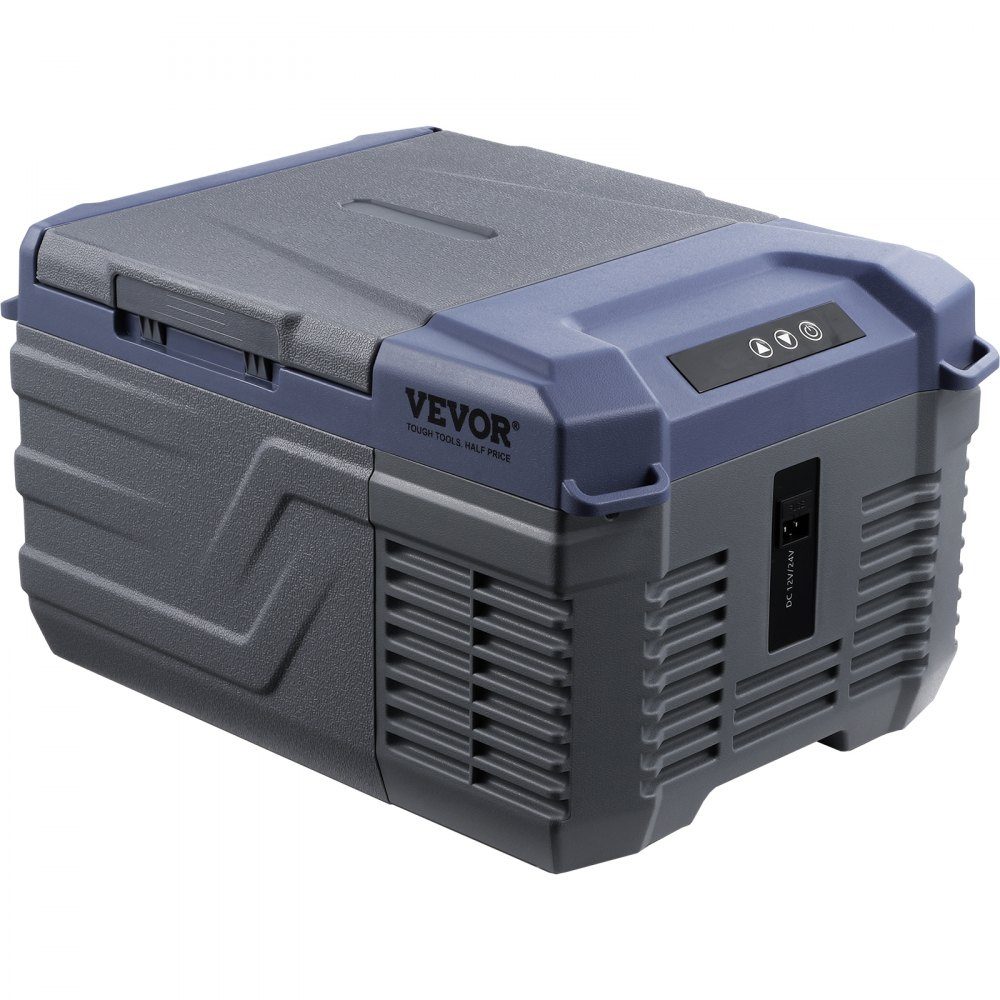 Car Refrigerator, 12V Car Fridge, Portable 9L Single Zone Freezer, Adjustable Range from -4℉ to 68℉, 12/24V DC und 100-240-V-AC- Compressor Cooler for Outdoor, Camping, RV