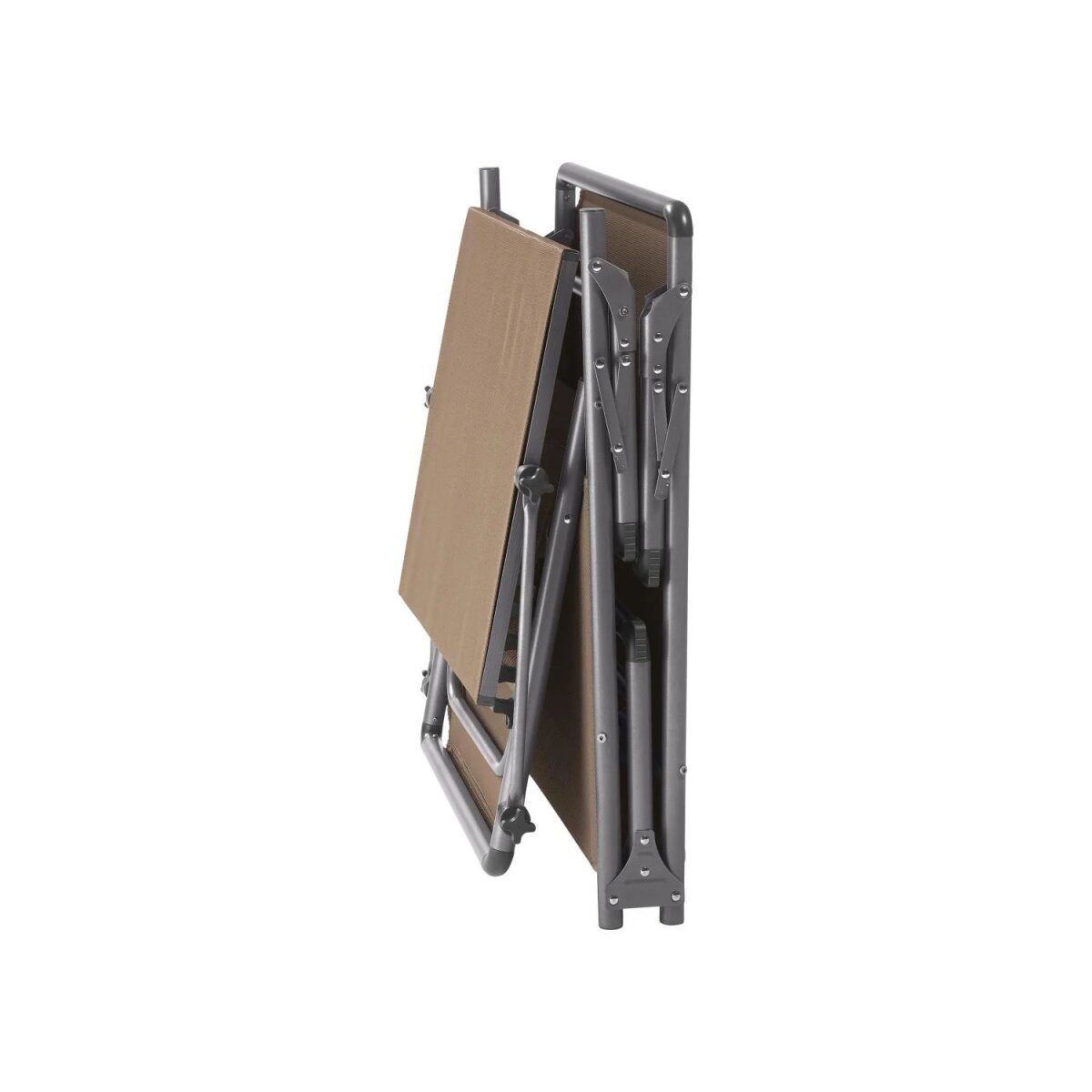 LIVARNO® chaise longue trépied en aluminium »Houston«, taupe