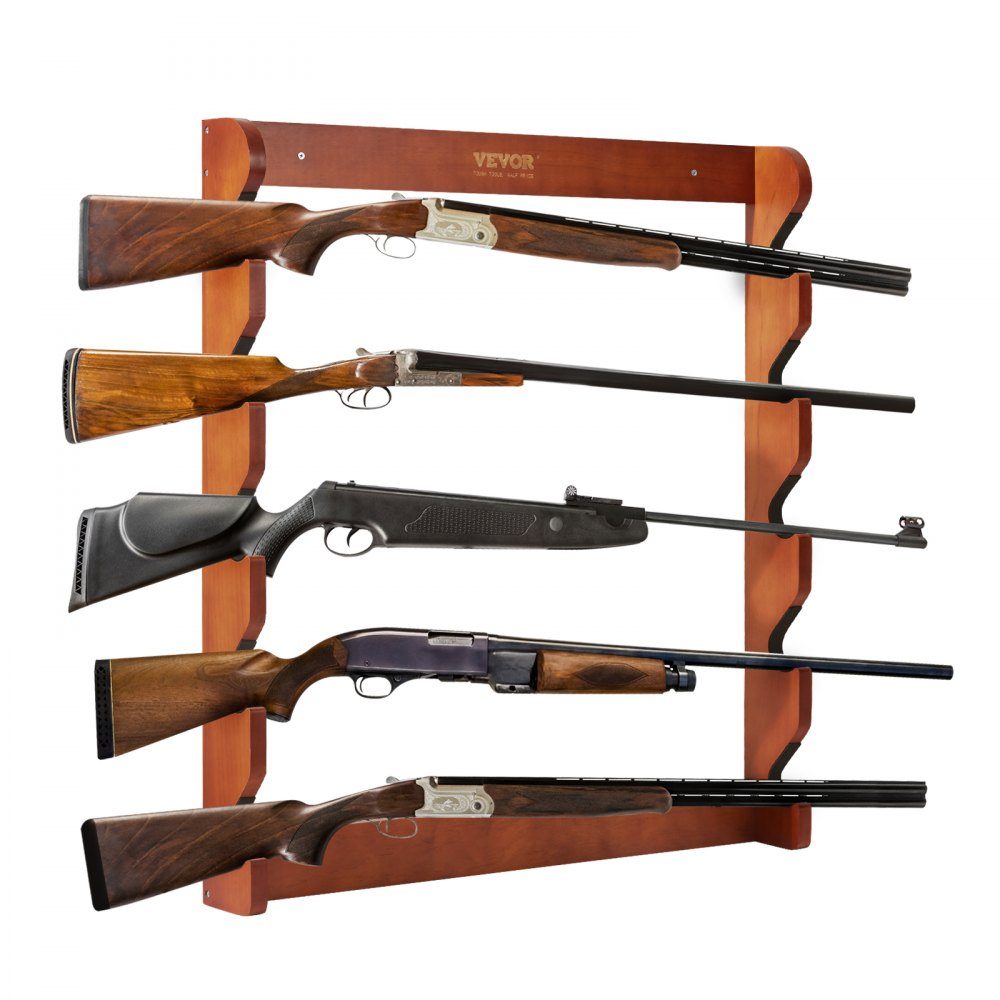 Waffenständer zur Waffenaufbewahrung, 5 Gewehre, Waffenhalter, Waffensicheres Zubehör für Gewehre und Schrotflinten, Waffenhalter im Waffenschrank, Schrotflinten-Gewehrablage, Tragfähigkeit 60 kg
