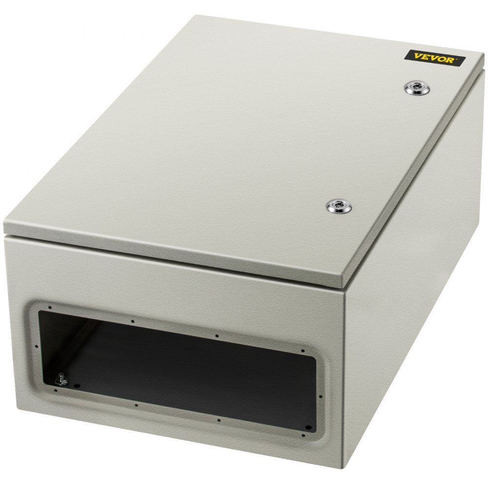 NEMA stalen behuizing 60x40x25cm NEMA 4X stalen schakelkast IP66 waterdicht en stofdicht elektrische aansluitdoos voor buiten/binnen met montageplaat