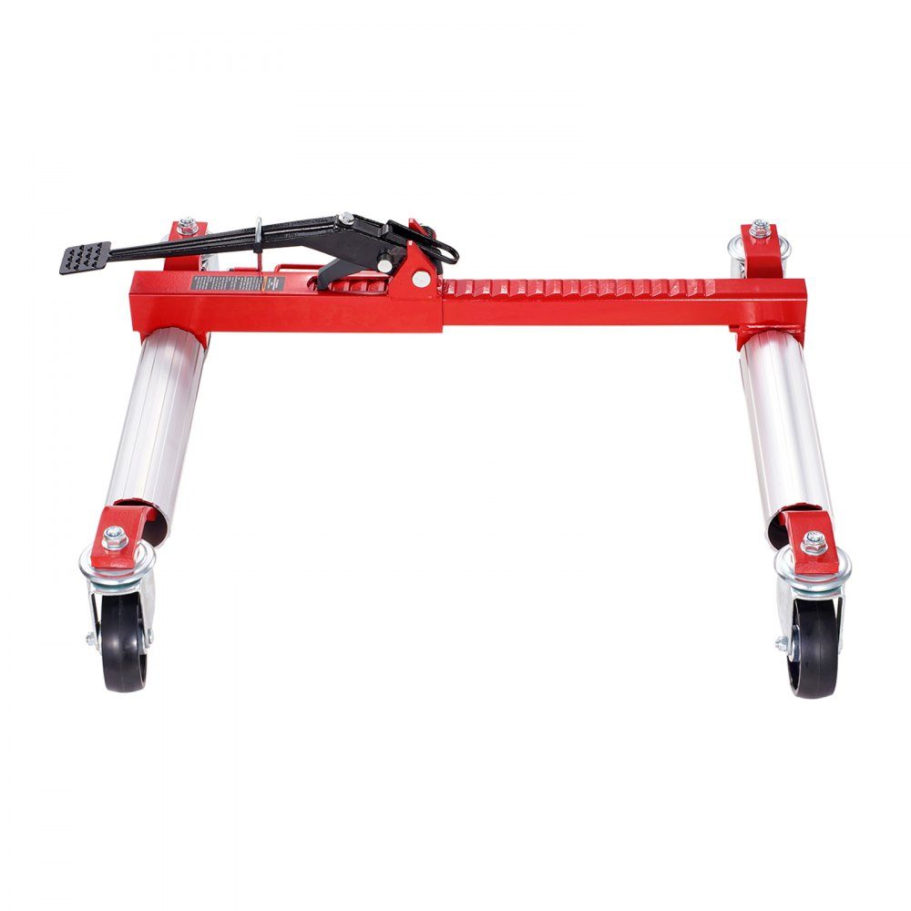 Chariot à roues Capacité de charge 680 kg Rouleau de manœuvre avec fonction cliquet Rouleau à pneus pour voitures et SUV Idéal pour manœuvrer et déplacer des véhicules Cric à cliquet