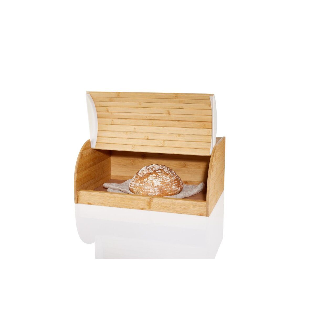 LIVARNO bread bin for home, made from FSC®-certified bamboo