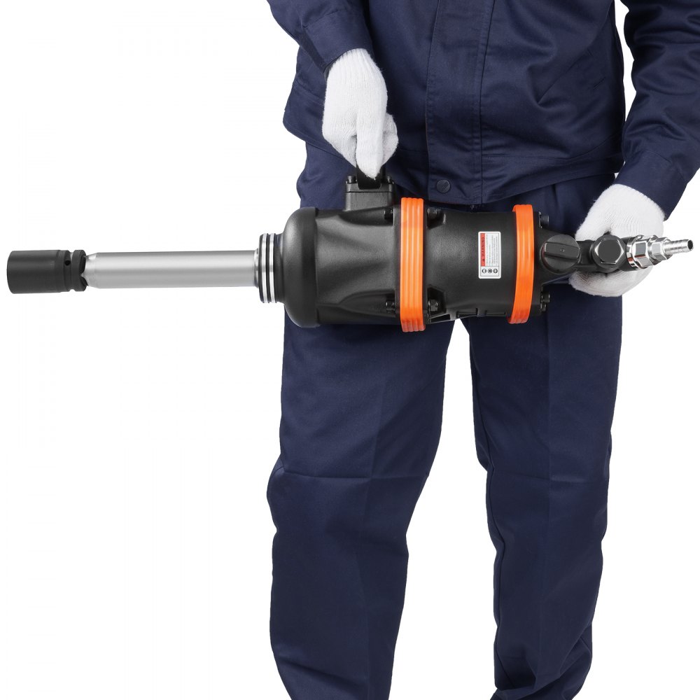 Druckluftschrauber 3000 U/min, bis 7016 Nm Druckluft-Schlagpistole mit 20 cm verlängertem Amboss für Reparaturen und Wartung von Schwerlastmaschinen / Sattelaufliegern Druckluftschrauber 3000 U/min, bis 7016 Nm Druckluft-Schlagpistole mit 20 cm verlängertem Amboss für Reparaturen und Wartung von Schwerlastmaschinen / Sattelaufliegern