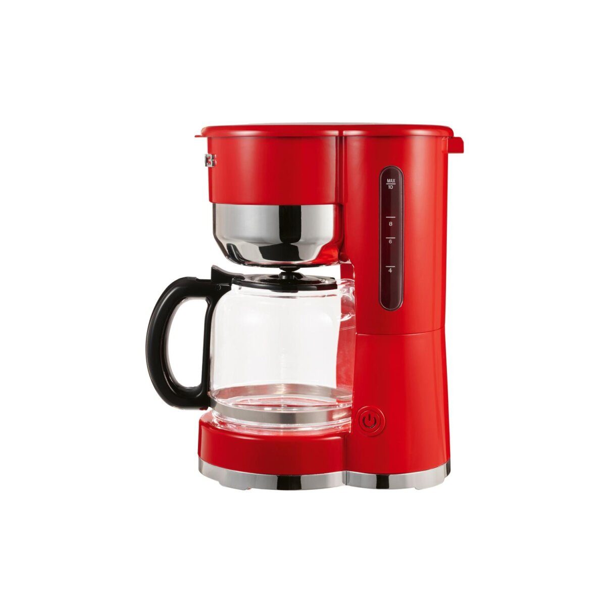 SILVERCREST® Koffiezetapparaat Chroom Retro 1973 Rood SKMR 1000 A1
